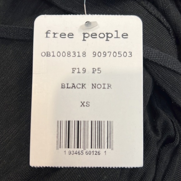 NWT XS  Black Free People - Picture 5 of 5